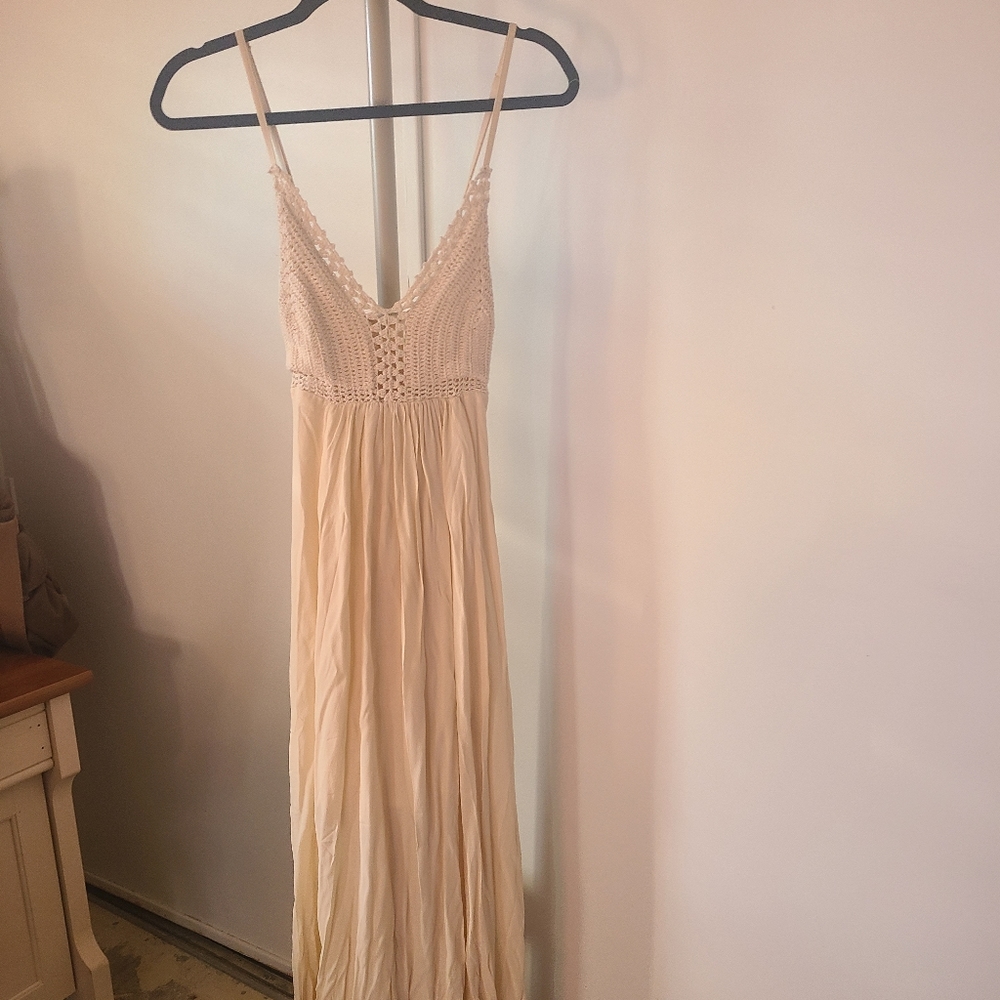 Long boho inspired dress